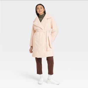Puffer water resistant coat